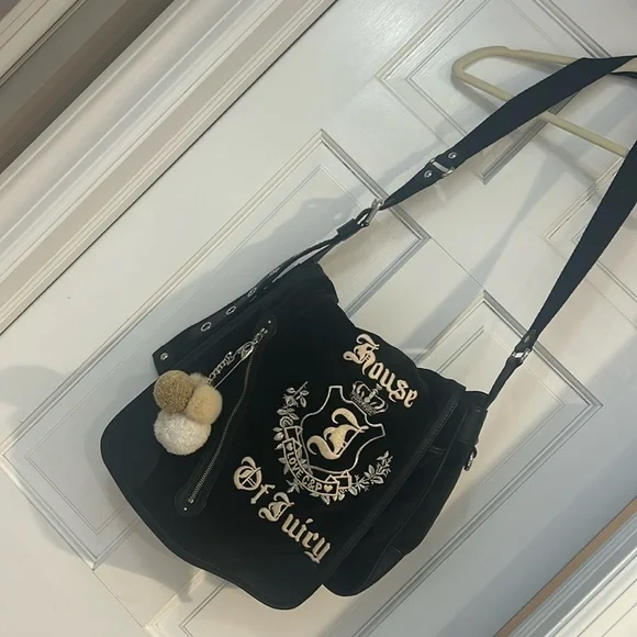 Juicy Couture | Bags | Vintage Juicy Couture Black With Tan  display picture 3